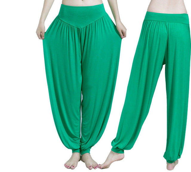 Yoga Pants Women Plus Size Colorful  Dance Yoga TaiChi