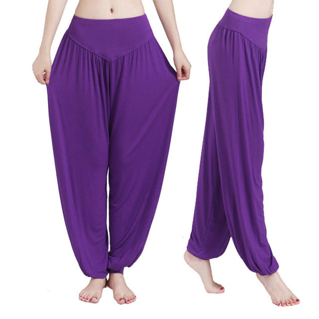 Yoga Pants Women Plus Size Colorful  Dance Yoga TaiChi