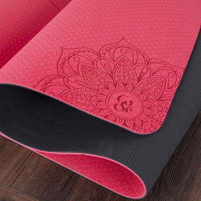 TPE Yoga Mat 6mm Fitness Mat Fitness Yoga Sport Mat