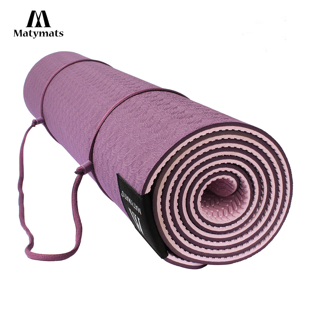 Non Slip TPE Yoga Mat for Hot Yoga Pilates Gymnastics